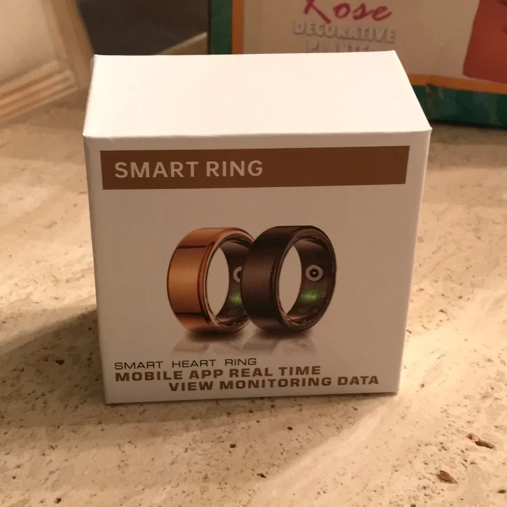 Smart Ring in Gold and Black
